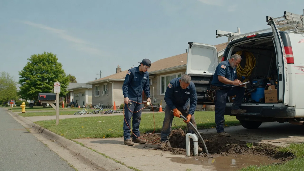 Slab Leak Detection in Harveysburg, OH near me